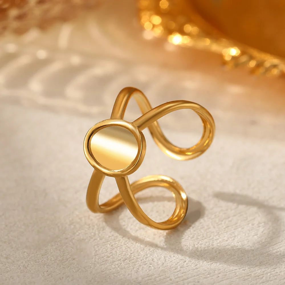 Minimalist Stackable Ring Set | Gold & Silver